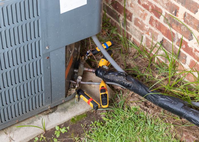 before ac replacement